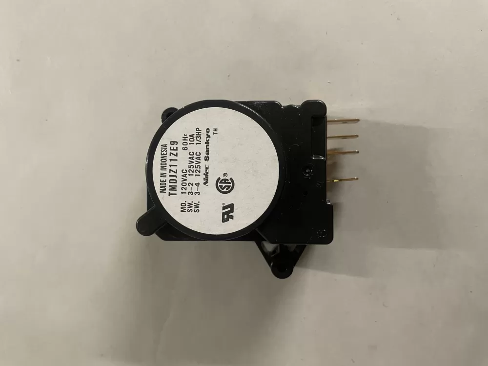 Sankyo/ Nidec TMDJZ11ZE9 Refrigerator Defrost Timer AZ123794 | KM421