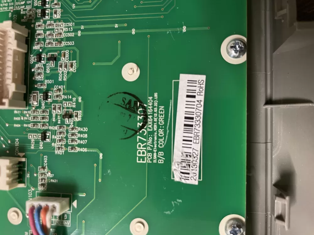 Kenmore LG EBR73330704 Refrigerator Control Board AZ57136 | Wm2054