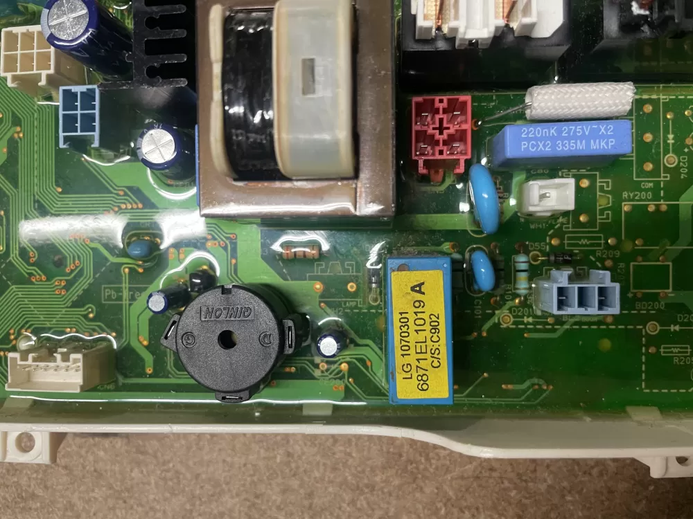 LG EBR30796601 Washer Control Board