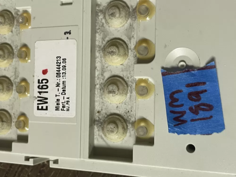Miele 06444213 Washing Machine Control Board Ew165 AZ53519 | Wm1891