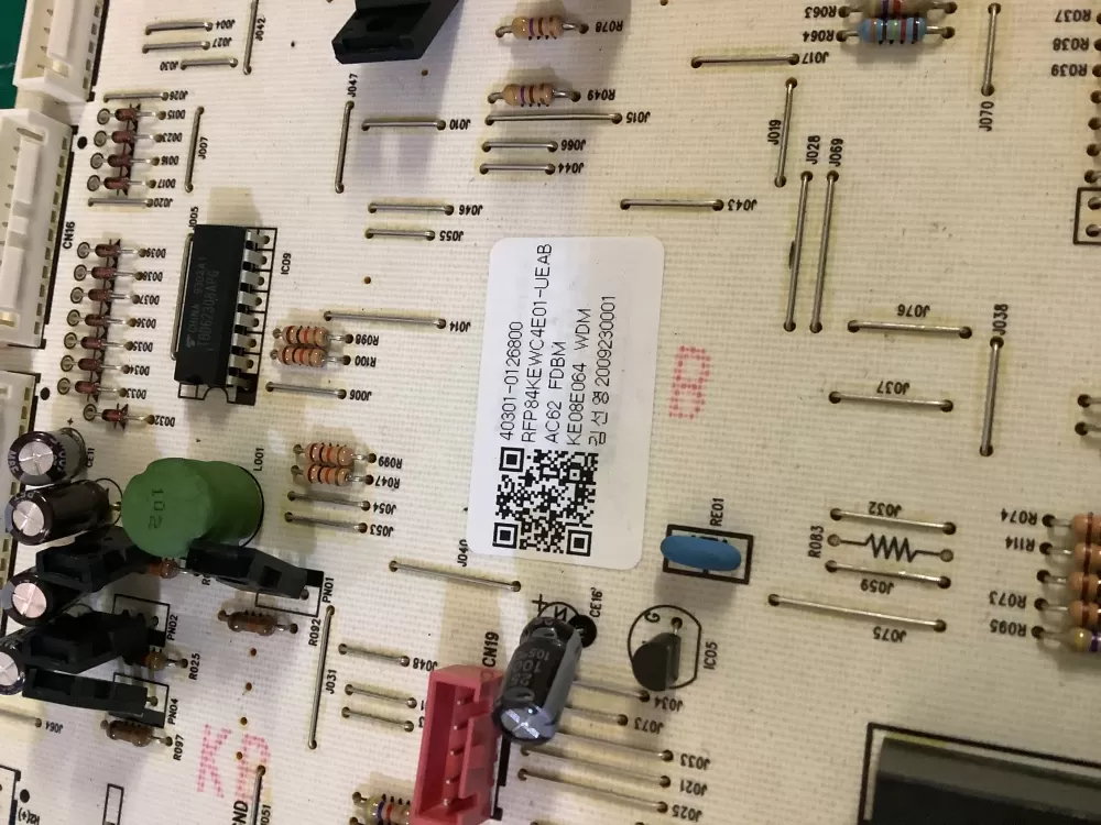 LG 40301 0126800 01 Refrigerator Control Board AZ190421 | NR2119