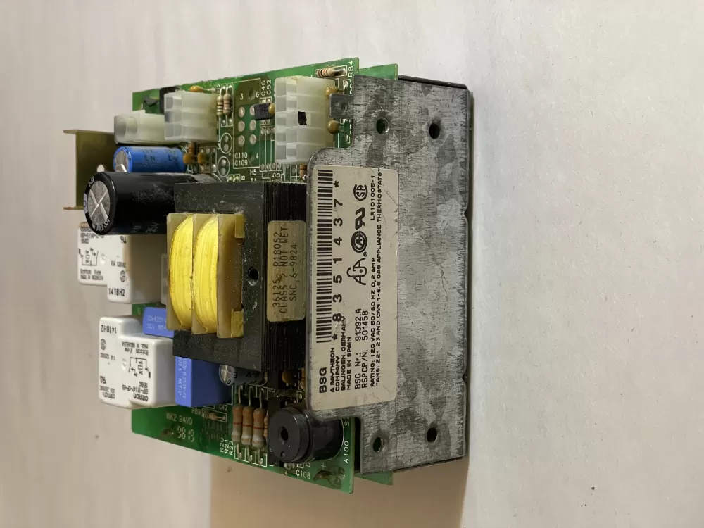 SpeedQueen 501458 M414050 501848 Dryer Control Board AZ189920 | KM734