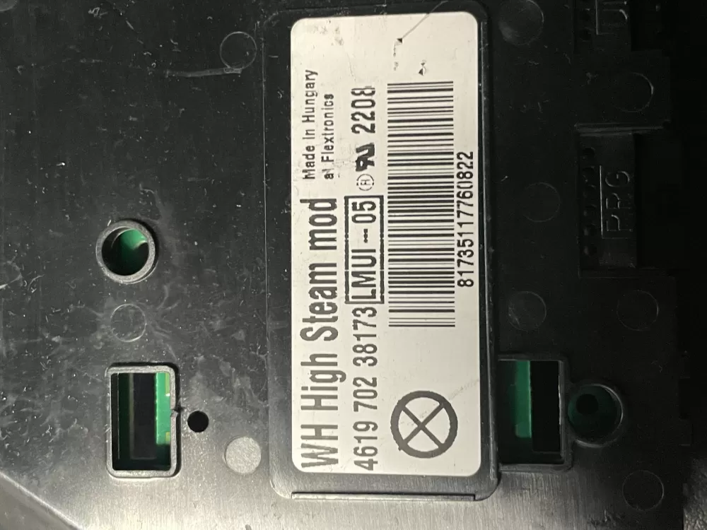 Whirlpool 4619 702 38173 Washer Control Board Display UI AZ11147 | V274