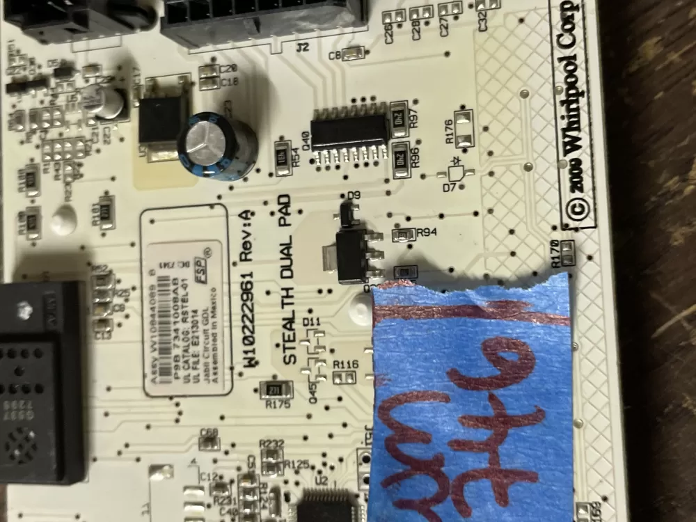 Whirlpool W10844089 Dispenser control Board AZ43026 | Wm1746
