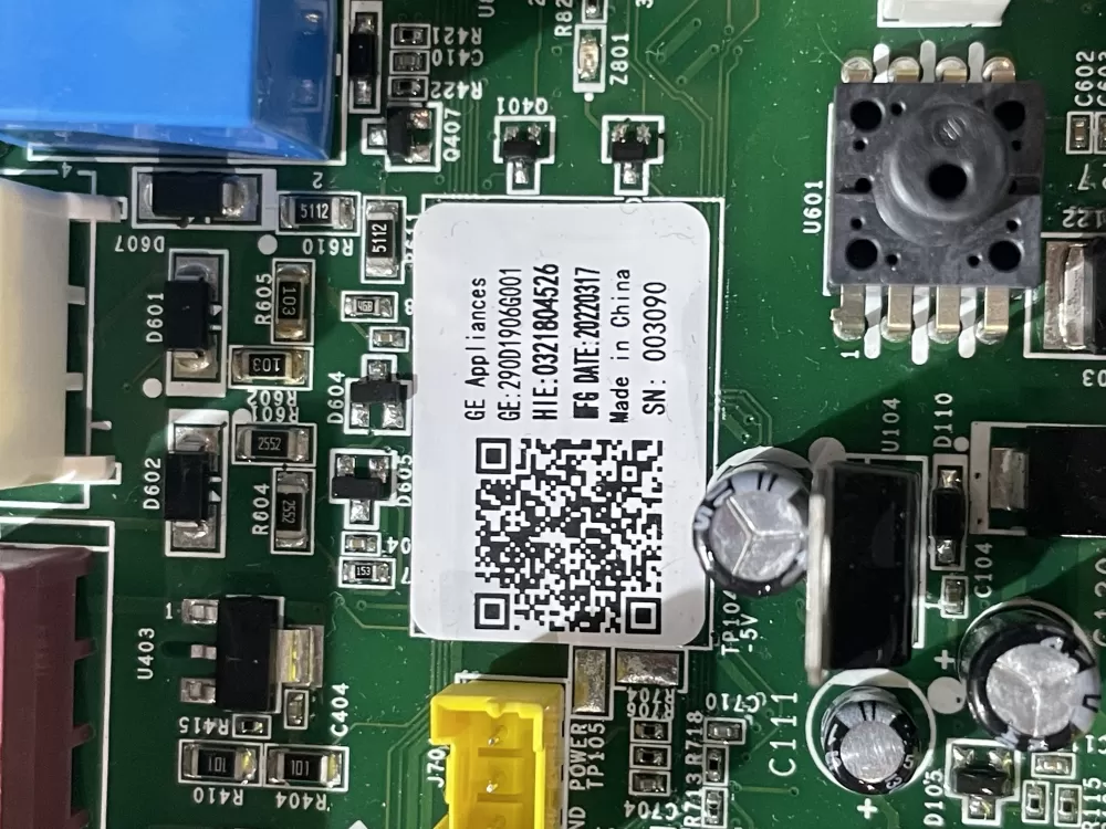 GE Washer 290D1906G001 WH22X33178 Control Board AZ196227 | Wm1110