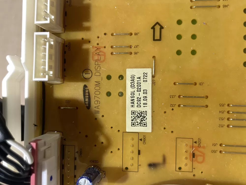 Samsung DC92 02001A AP6243666 DC92 02005A Washer Control Board AZ65904 | Wmv585
