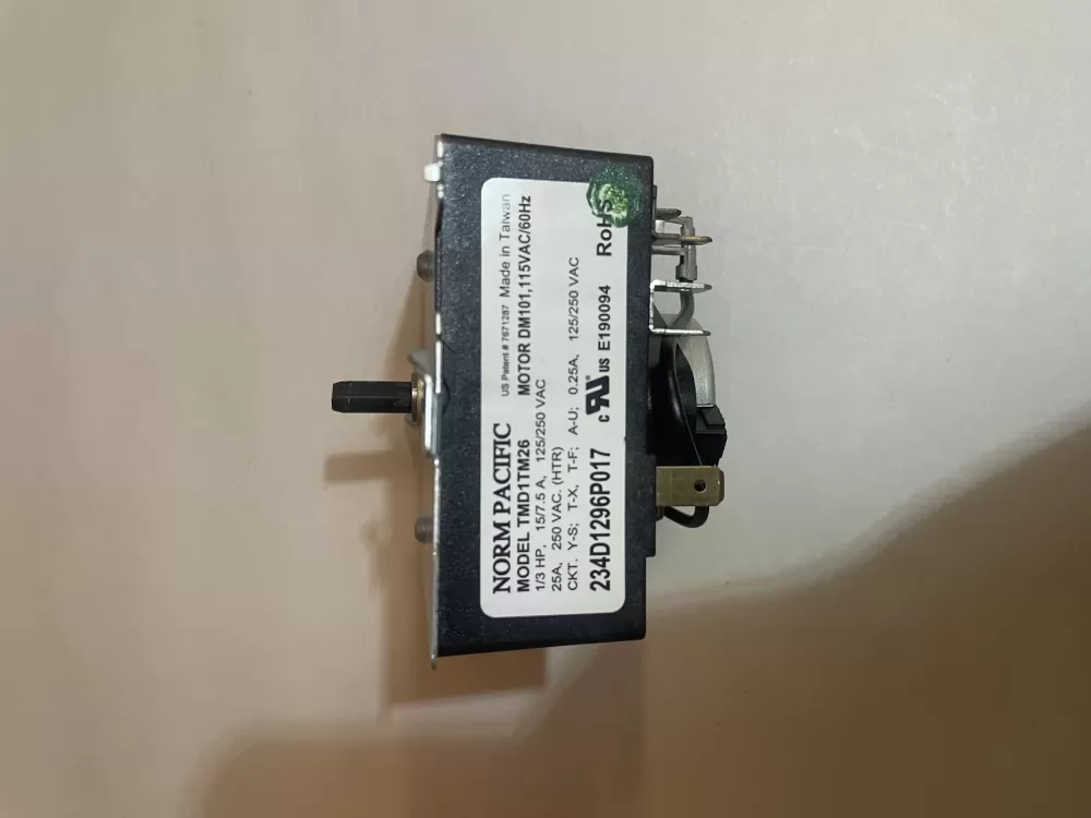 Kenmore  General Electric WE4M521 WE04X22654 PS11721520 234D1296P017 Dryer Timer