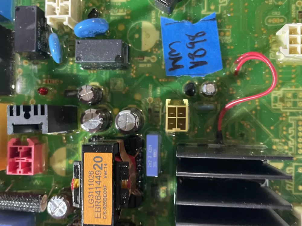 LG AP5606830 EBR64144908 Washer Control Board AZ200340 | Wmv898