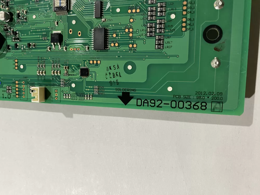 Samsung DA92 00368A Refrigerator Dispenser Board AZ186032 | BK2726