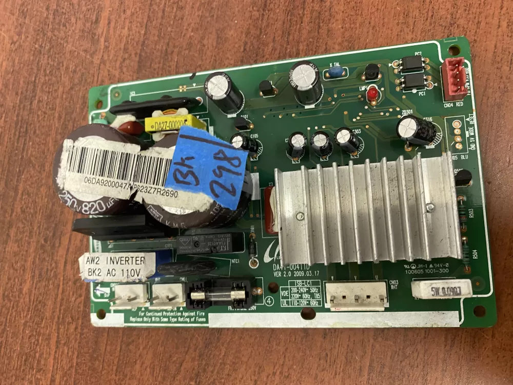Samsung DA41-00614F DA92-00047A Refrigerator Control Board AZ35717 | BK298