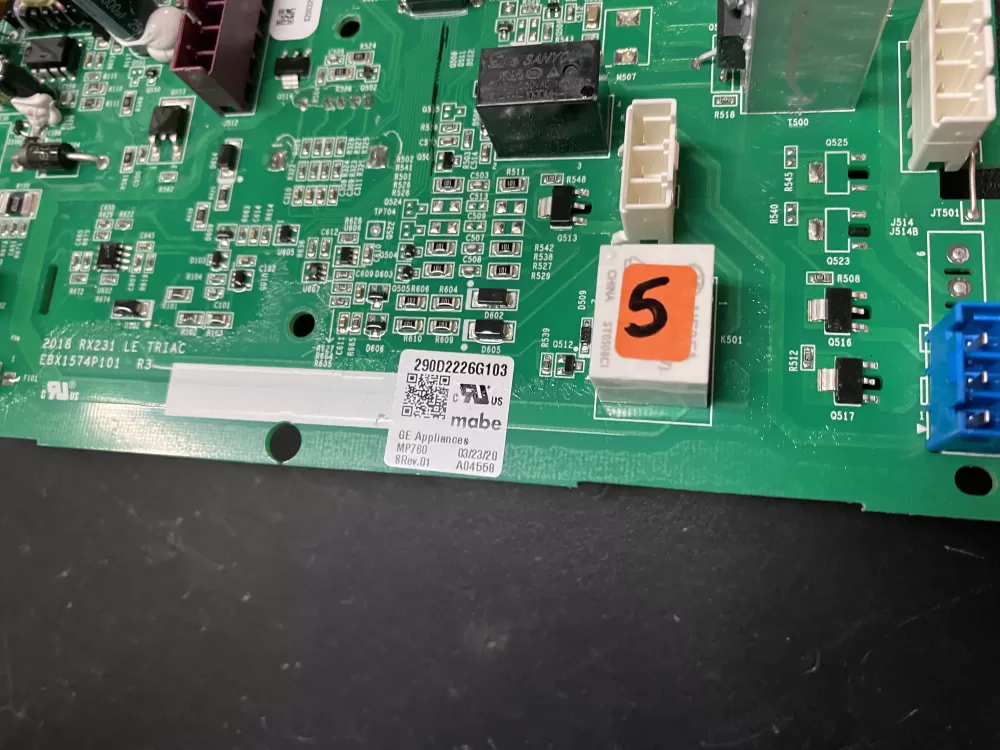 GE WH22X29556 290D2226G103 Washer Control Board