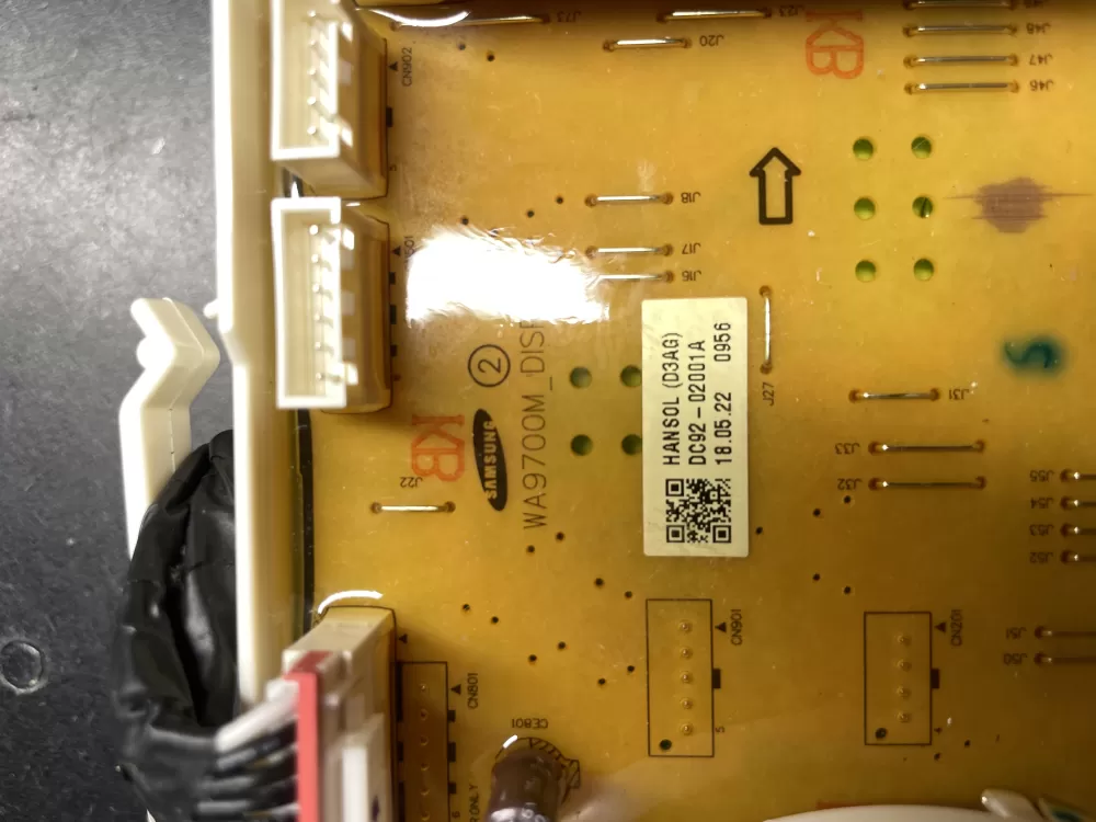 Samsung DC92 02001A AP6243666 DC92 02005A Washer Control Board AZ36827 | Wm387