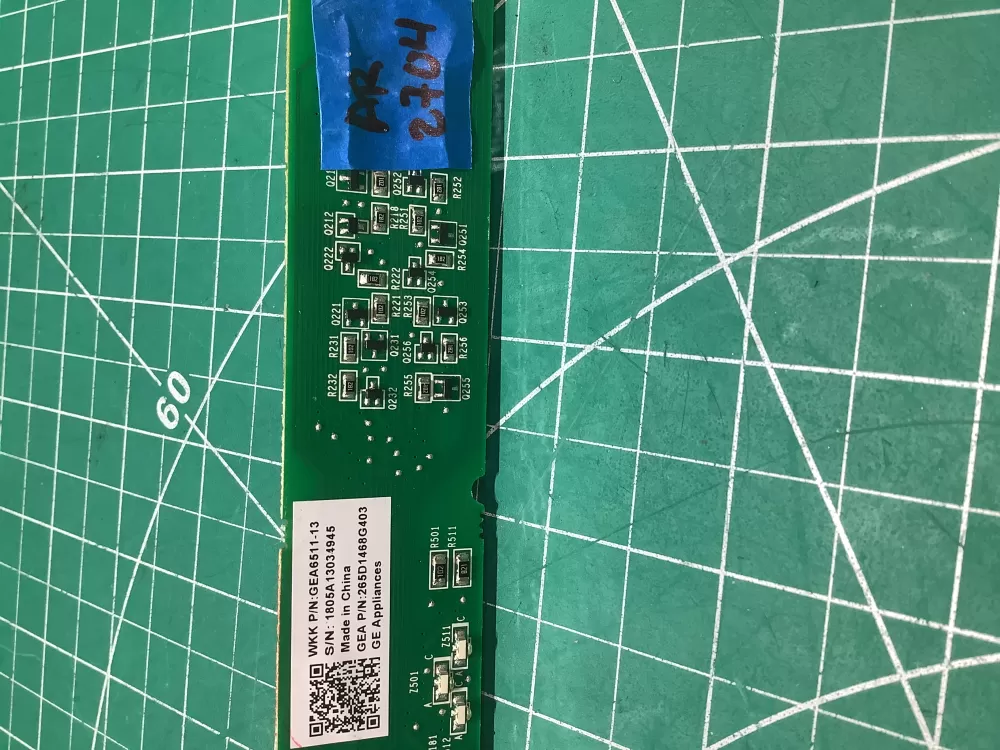 GEA6511-13 Dishwasher Control Board Button UI AZ183501 | AR2704