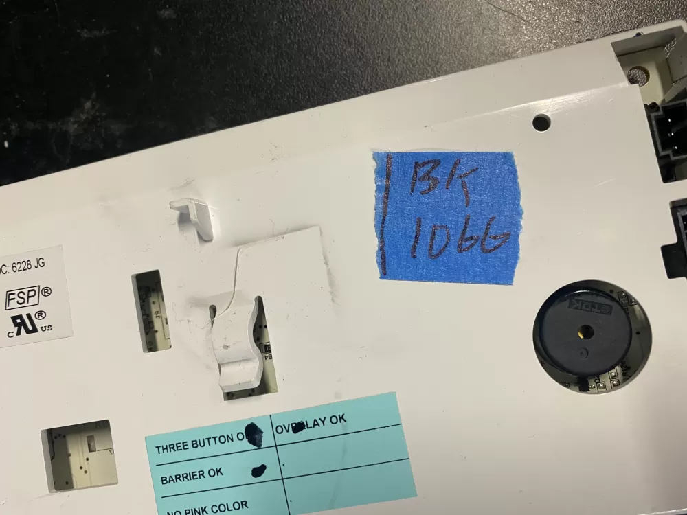 Whirlpool W10758671 Refrigerator Dispenser Control Board AZ3554 | BK1066