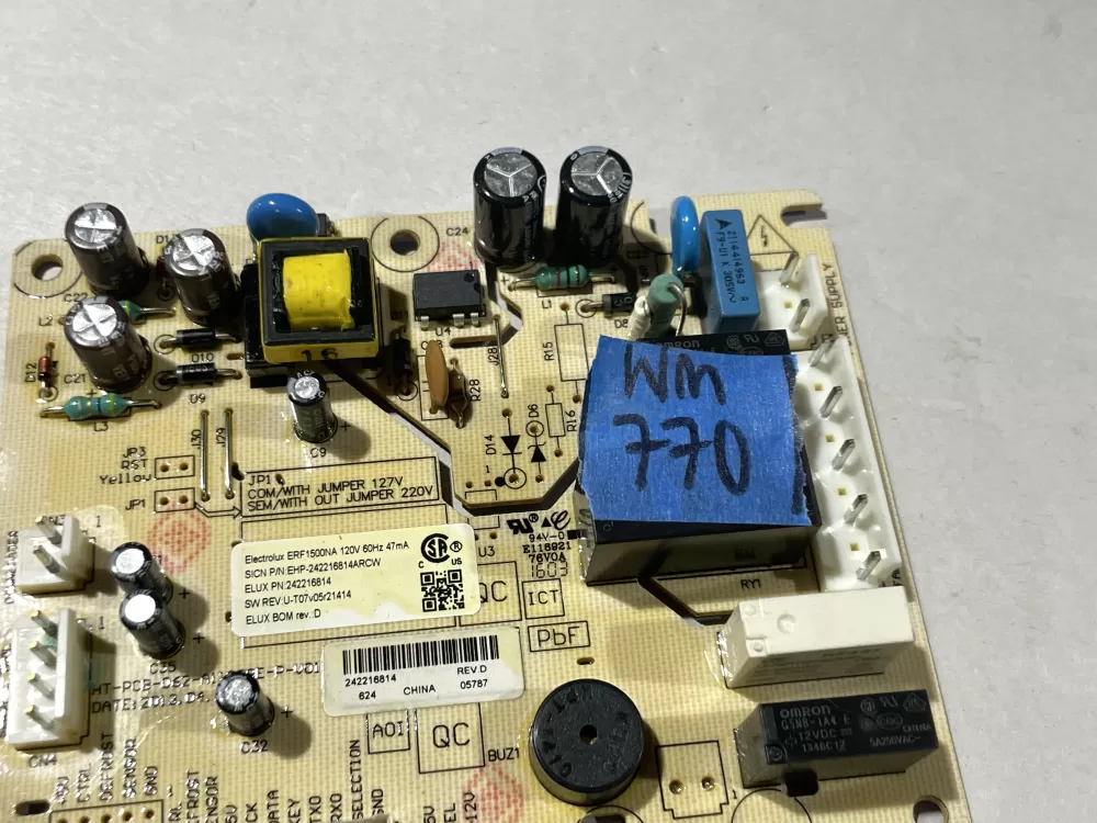 Frigidaire 141 a11039h 5304504489 Refrigerator Control Board AZ105139 | Wm770