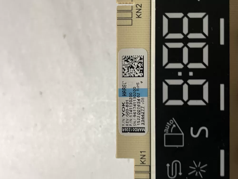 Beko dishwasher display control module 174130200 AZ197984 | Wm2756