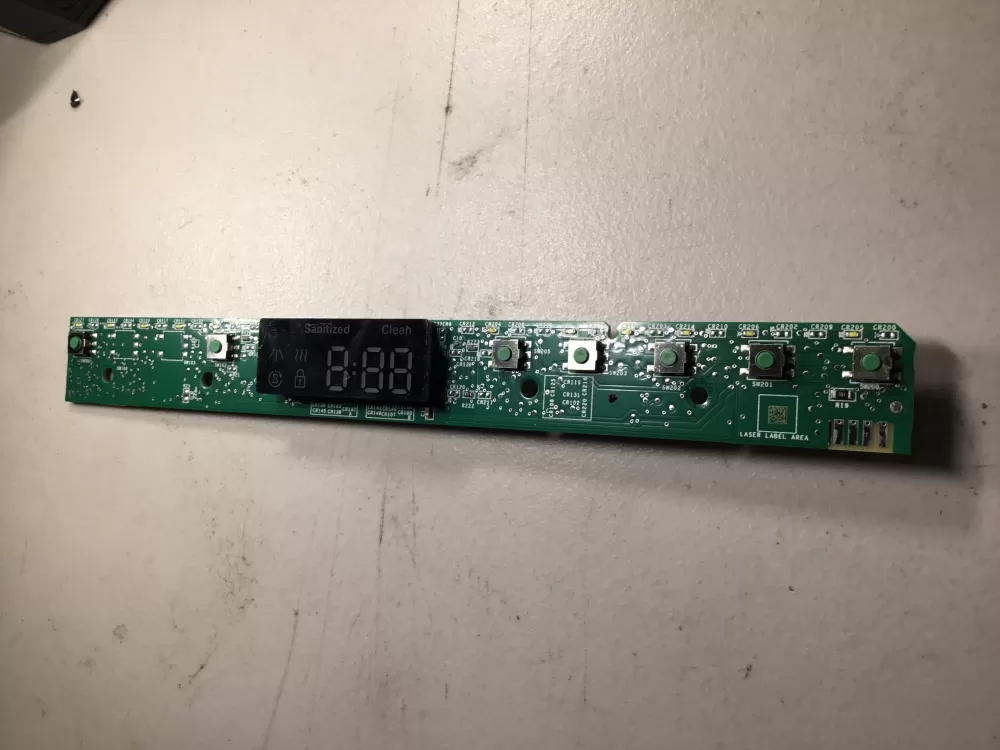 Whirlpool W11242075  W11412842  21412975 Dishwasher UI Control Module