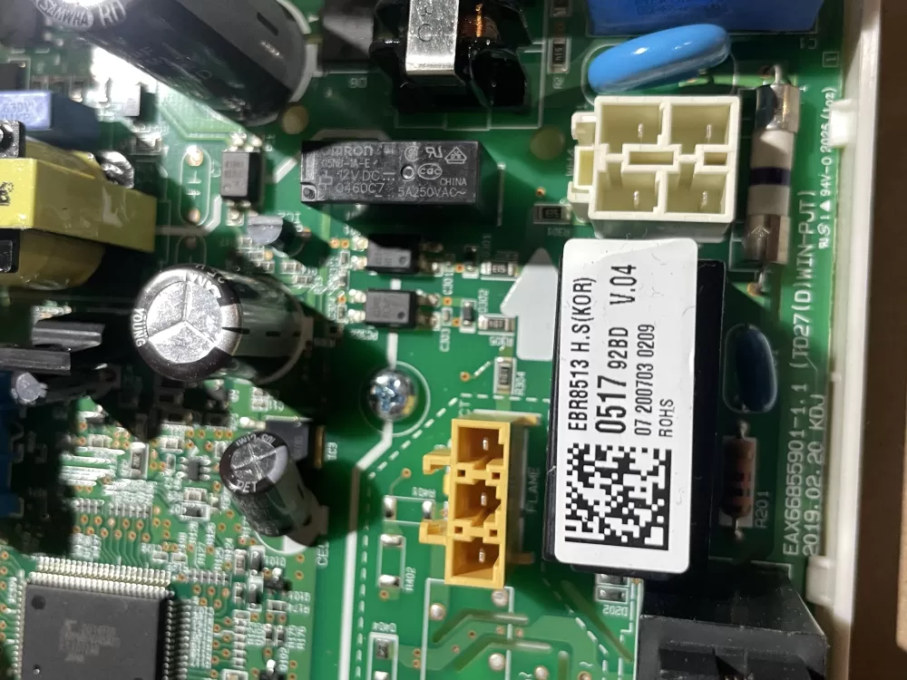 LG EBR85130517 Dryer Control Board AZ63406 | Wmv526