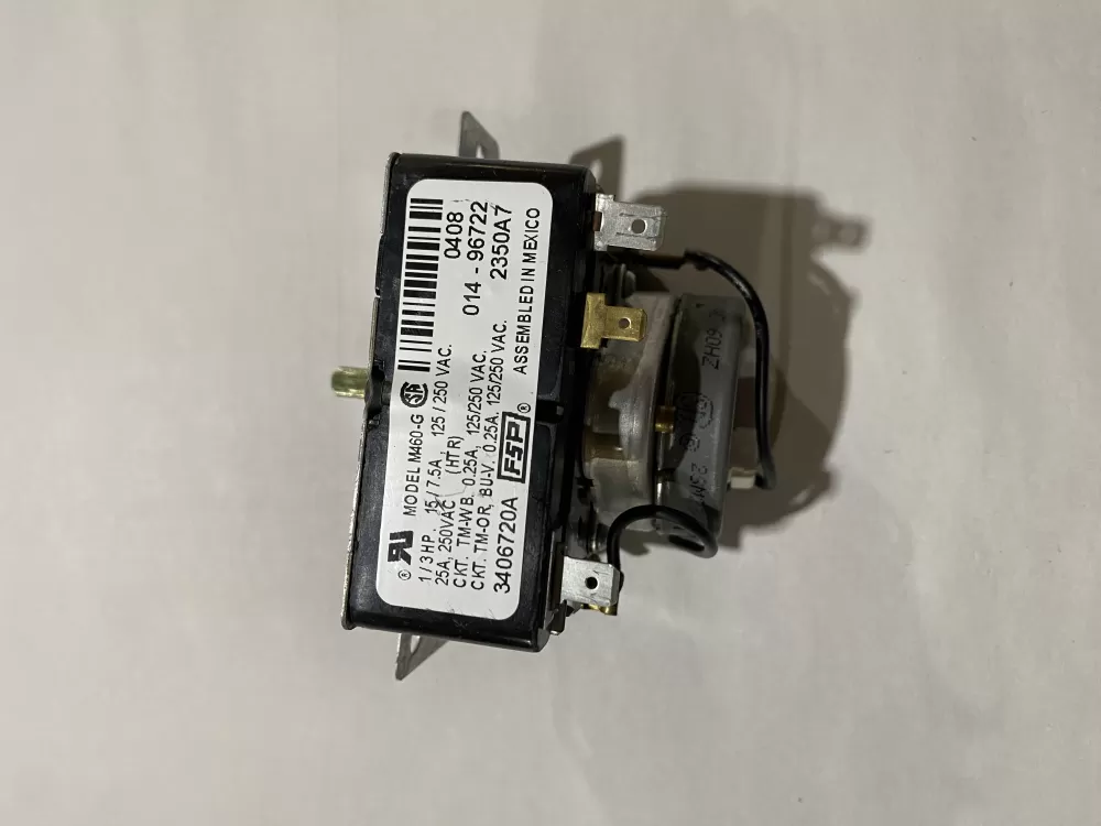 Whirlpool 3406720A PD00055932 3406720 529119 AP6008570 PS11741710 EAP11741710 Dryer Timer