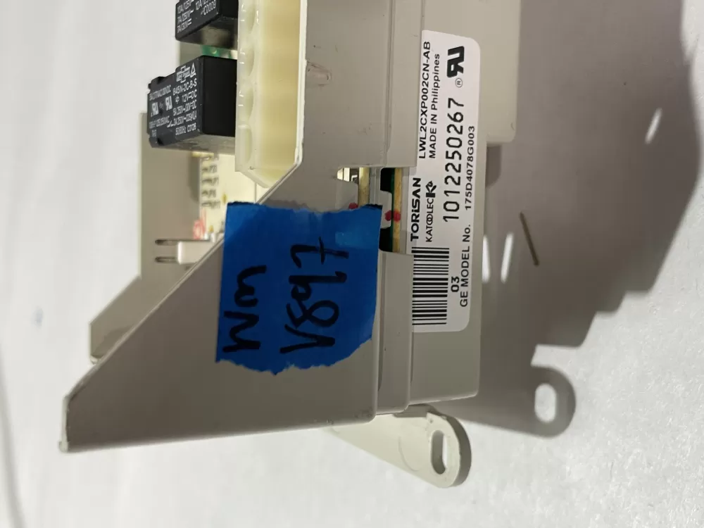 GE WH12X10169 175D4078G003 WH12X10113 Washer Control Board AZ200217 | Wmv897