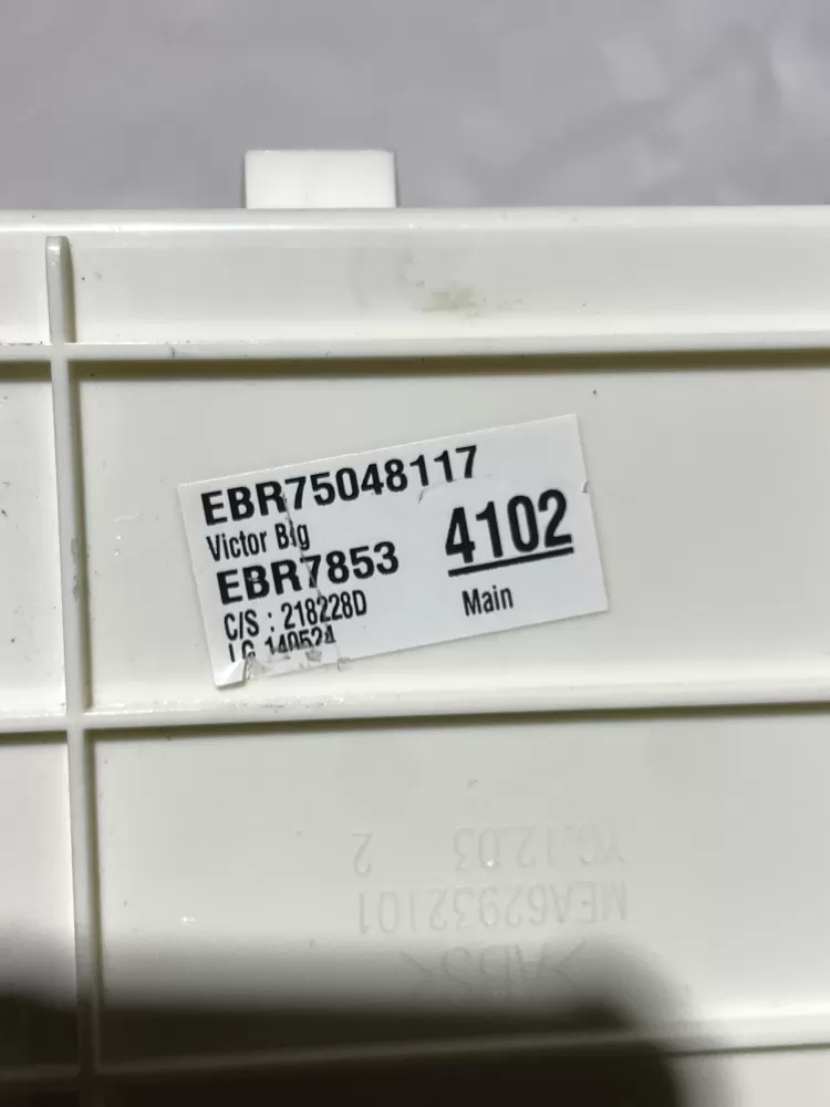 LG EBR75048117 Washer Main Control Board AZ106437 | Wmv622