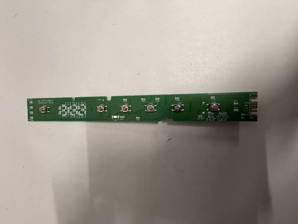 GE 265D4397G100 Dishwasher Control Board
