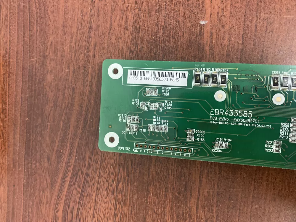 Kenmore EBR43358503 Refrigerator Dispenser Control Board AZ44598 | BK1762