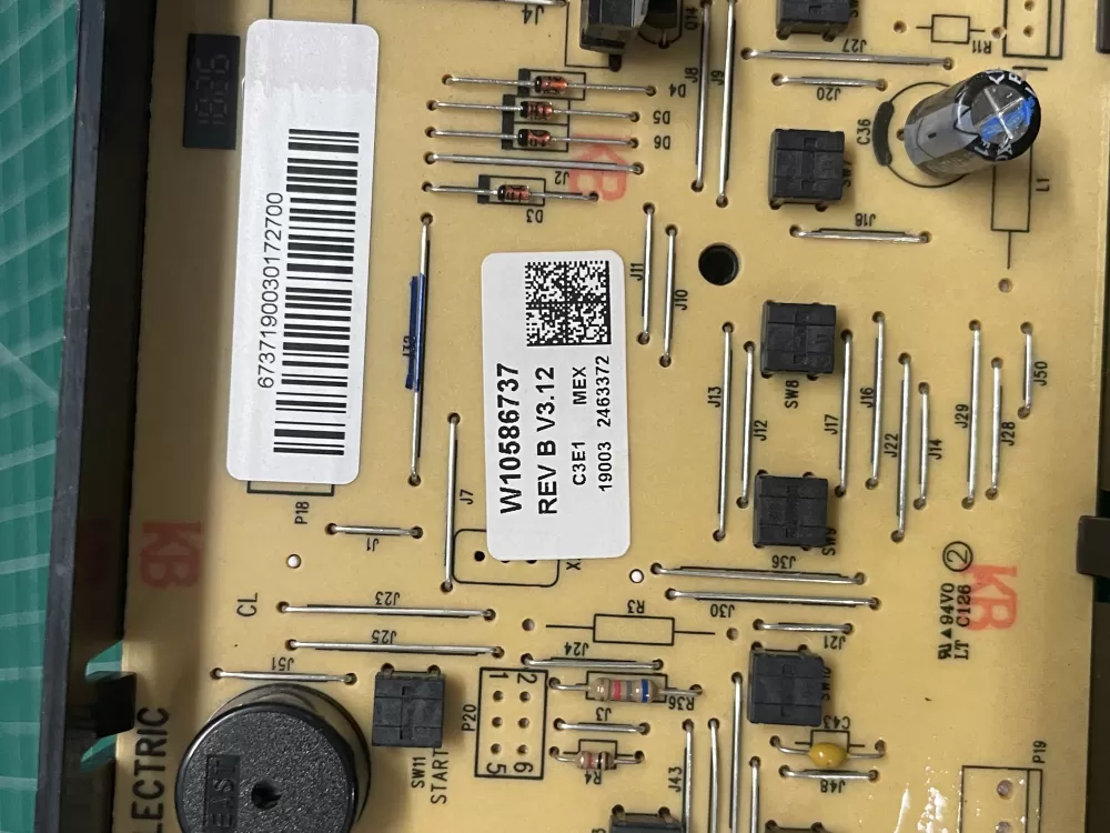 Whirlpool AP6023223 W10349740 Range Control Board AZ203234 | Wm2264