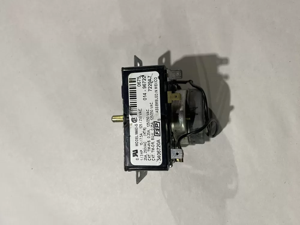 Whirlpool 3406720A PD00055932 3406720 529119 AP6008570 PS11741710 EAP11741710 Dryer Timer