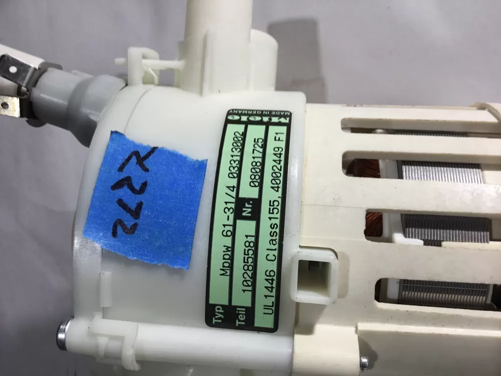 Miele 10285580 Dishwasher Circulation Pump AZ100358 | Sl27