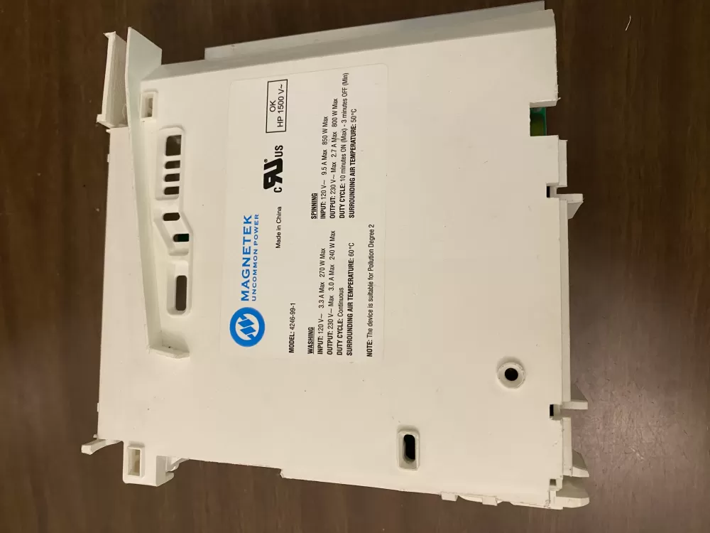 Frigidaire  Kenmore  Electrolux  White Westinghouse 5304504863  AP6025819  134409905  4452243  PS11758142  S134409904  S134409905  4246991  4246-99-100  01620880 Washer Control Board