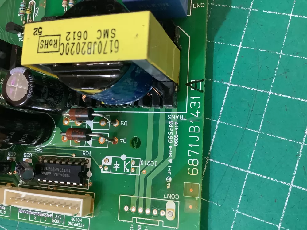 LG Kenmore AP4450216 6871JB1431A Refrigerator Control Board AZ214641 | NR2805