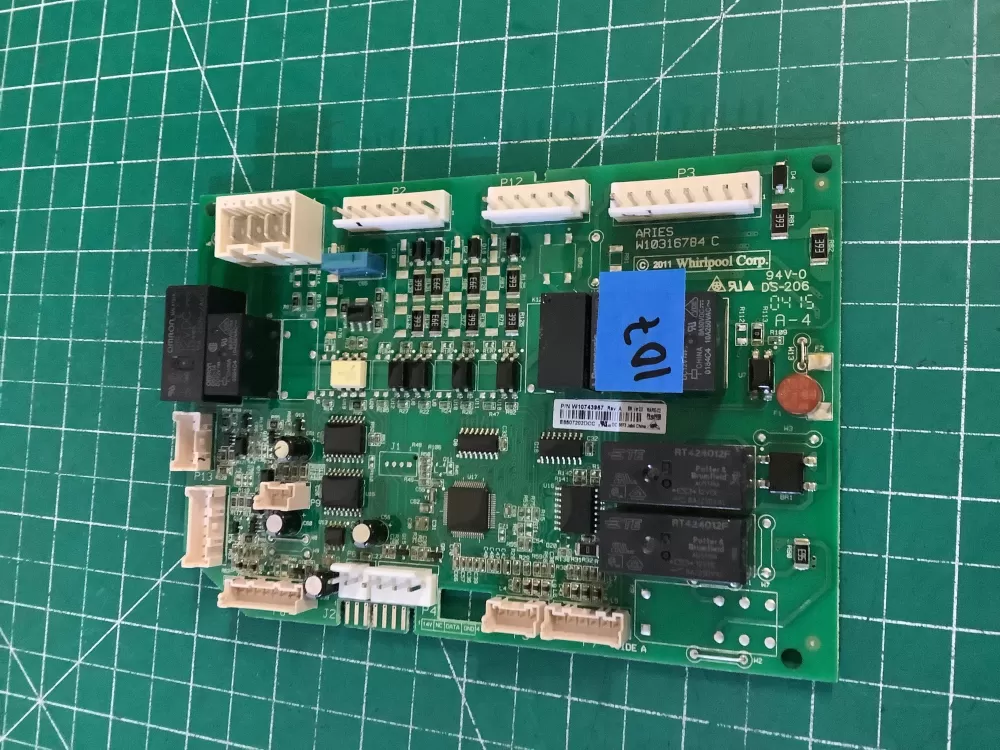 Whirlpool W10743957 Refrigerator Control Board AZ213169 | NR107