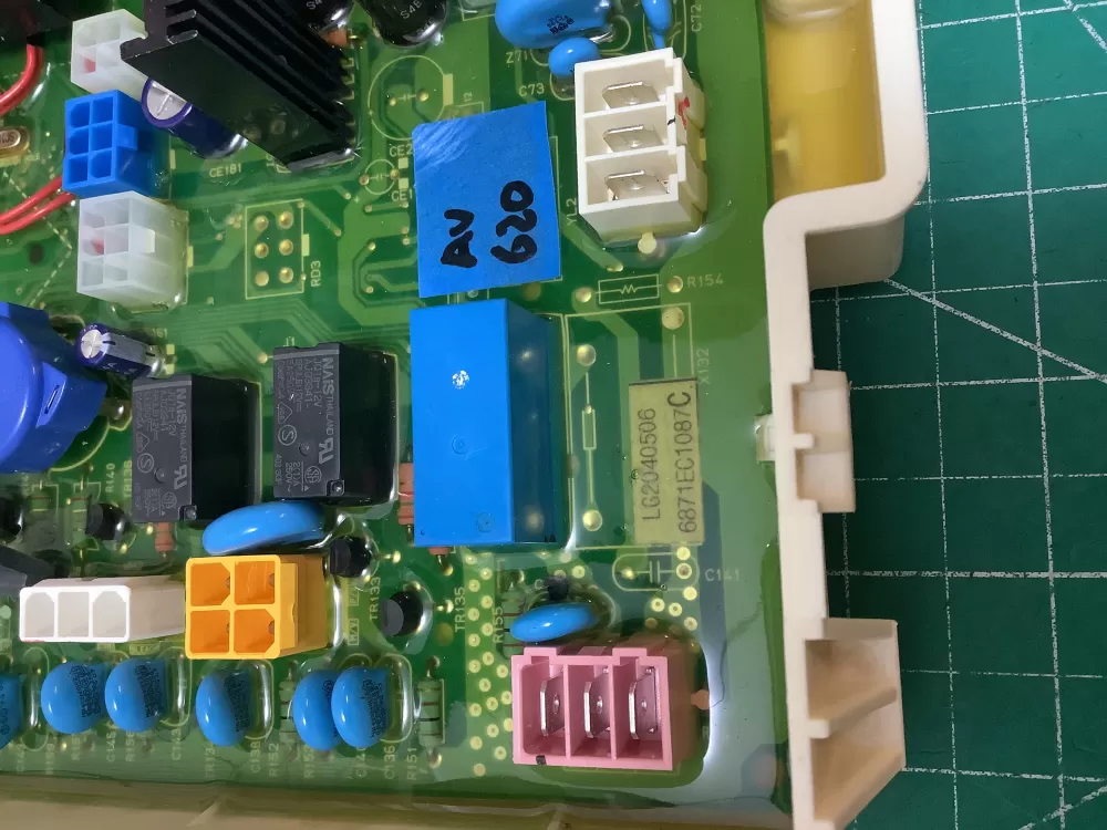 LG Washer 6871EC1087C Main Board AZ226159 | ARV620