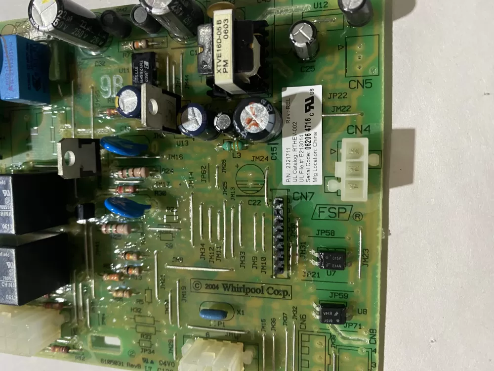 Whirlpool 2321711 RTHEV-002 6105031 Refrigerator Control AZ195805 | BK1743