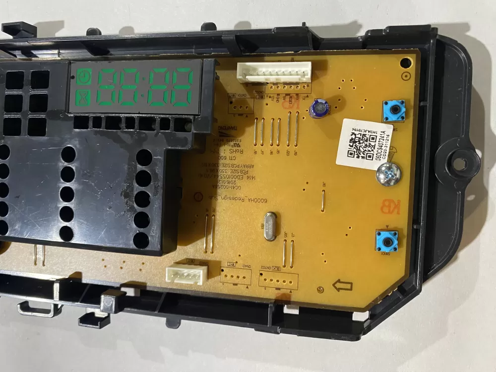 Samsung DC94 07241A Washer Control Board AZ191385 | BKV877