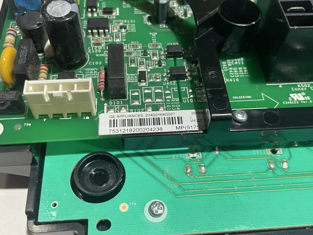 GE Dryer 234D2315G013 Main Control Board AZ140773 | Wmv420