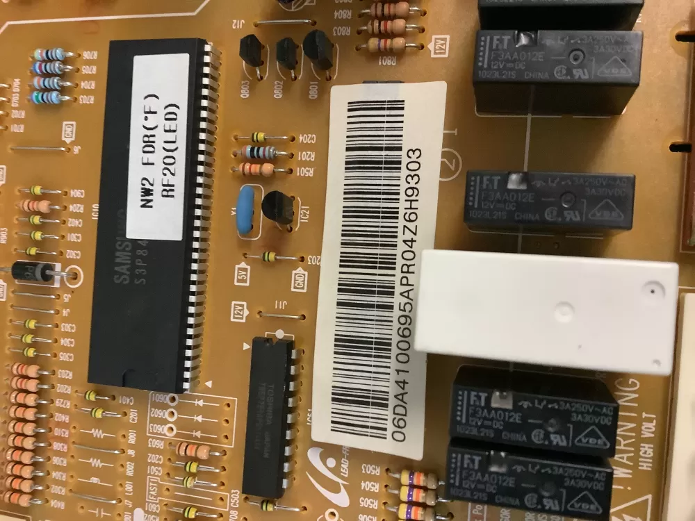 Samsung DA41-00695A Refrigerator Control Board AZ231038 | NR1386