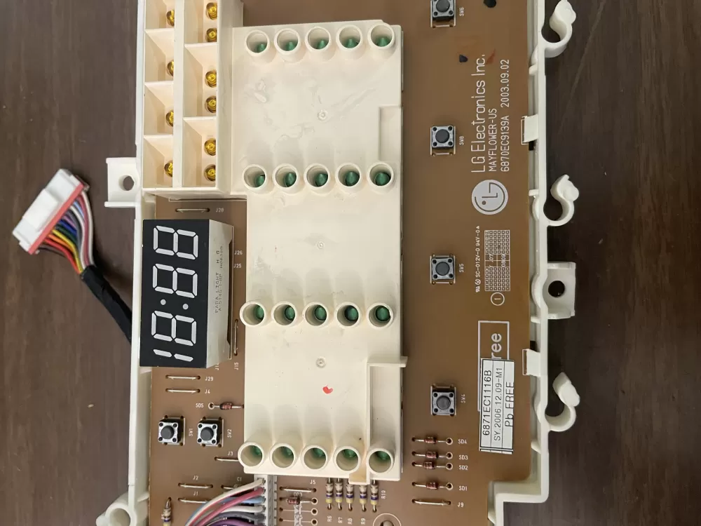 LG 6871EC1116B 6870ec9139a Washer Control Board AZ99195 | KMV162