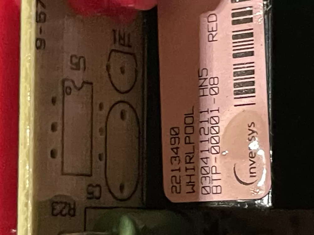 Whirlpool W10366605 Refrigerator Adaptive Defrost Control AZ29151 | WM181