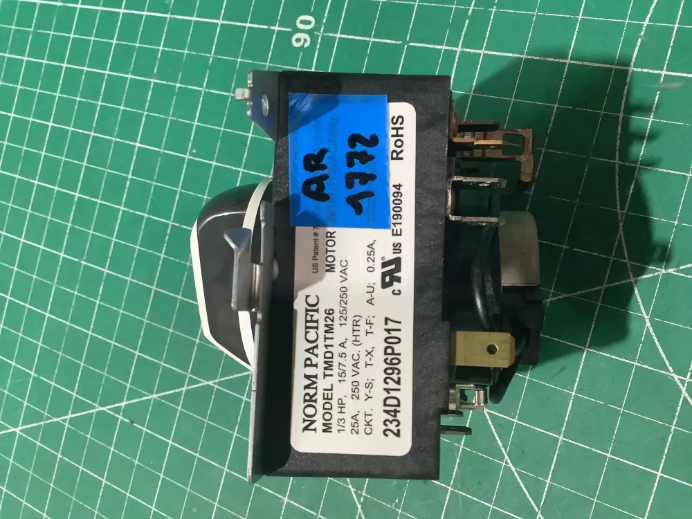 Kenmore General Electric WE4M521 WE04X22654 Dryer Timer AZ190493 | AR1772