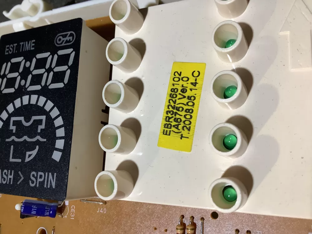 LG EAX32221201 EBR32268102 Washer Control Board AZ121914 | NRV707