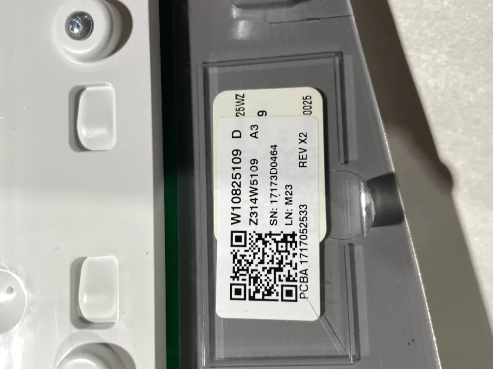 Whirlpool W10825109 W10911021 Washer Control Board Panel AZ111474 | Wmv654