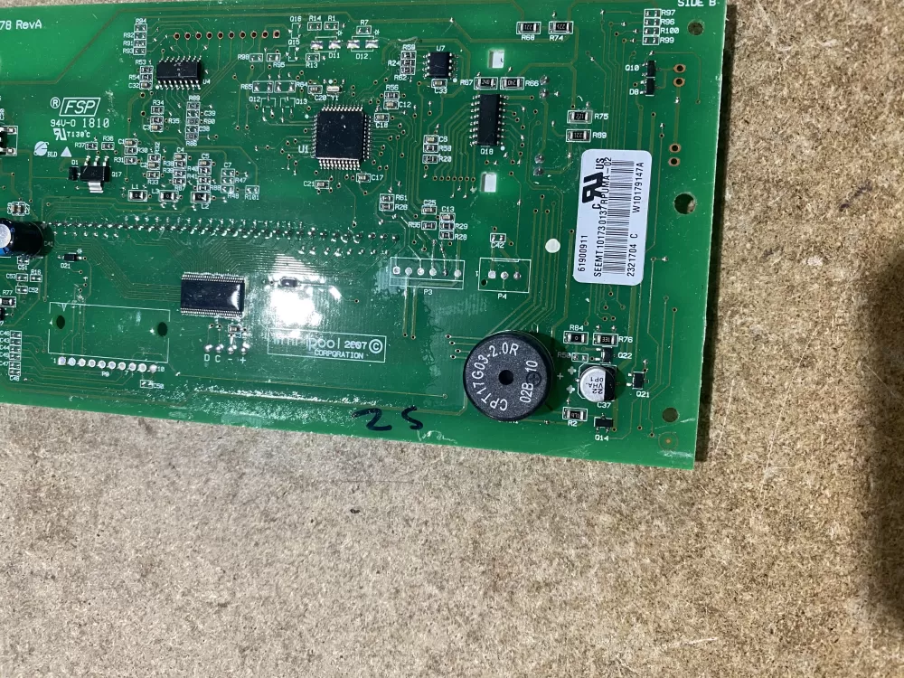 Kenmore 2321704 Refrigerator UI Display Control Board AZ68842 | BK2021