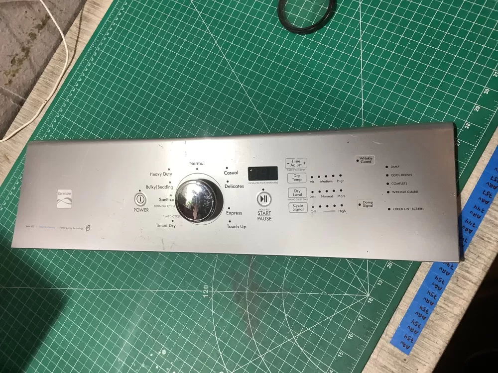 Kenmore  Whirlpool W10793508 W10643918 W10643920 Dryer Control Board Panel