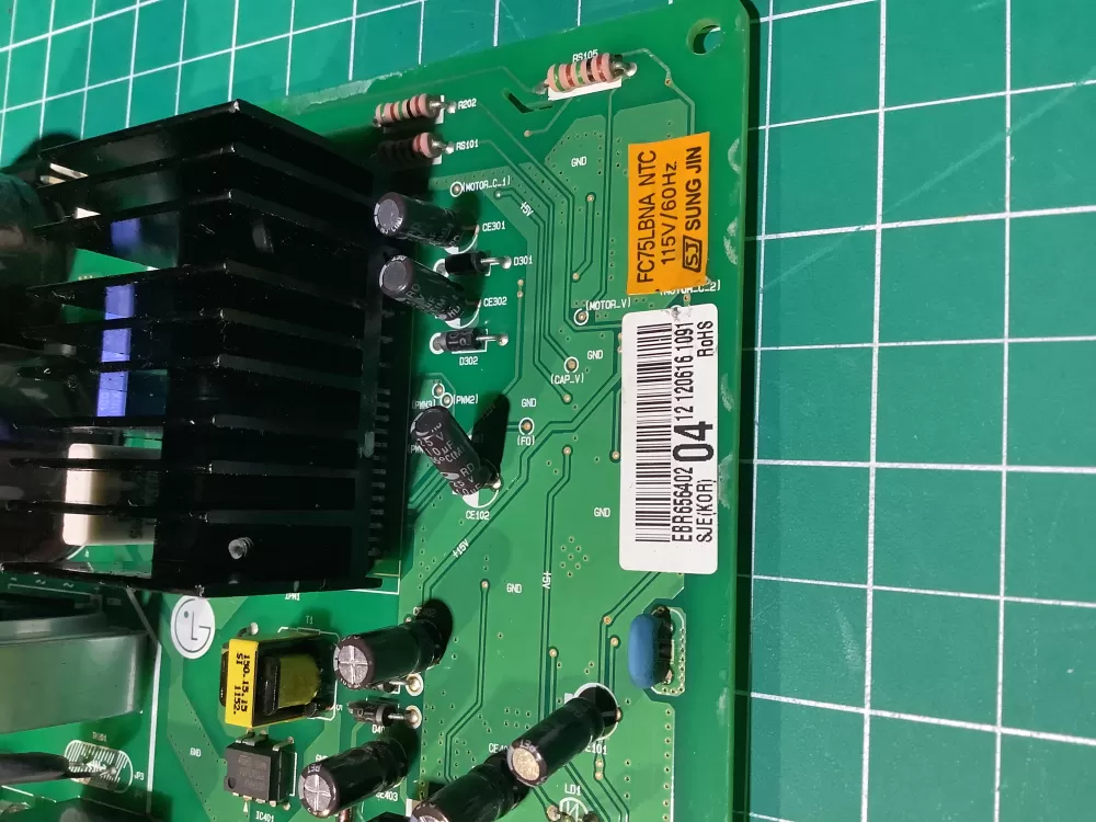 LG Kenmore AP5604149 EBR65640204 Refrigerator Control Board AZ131822 | NR1872