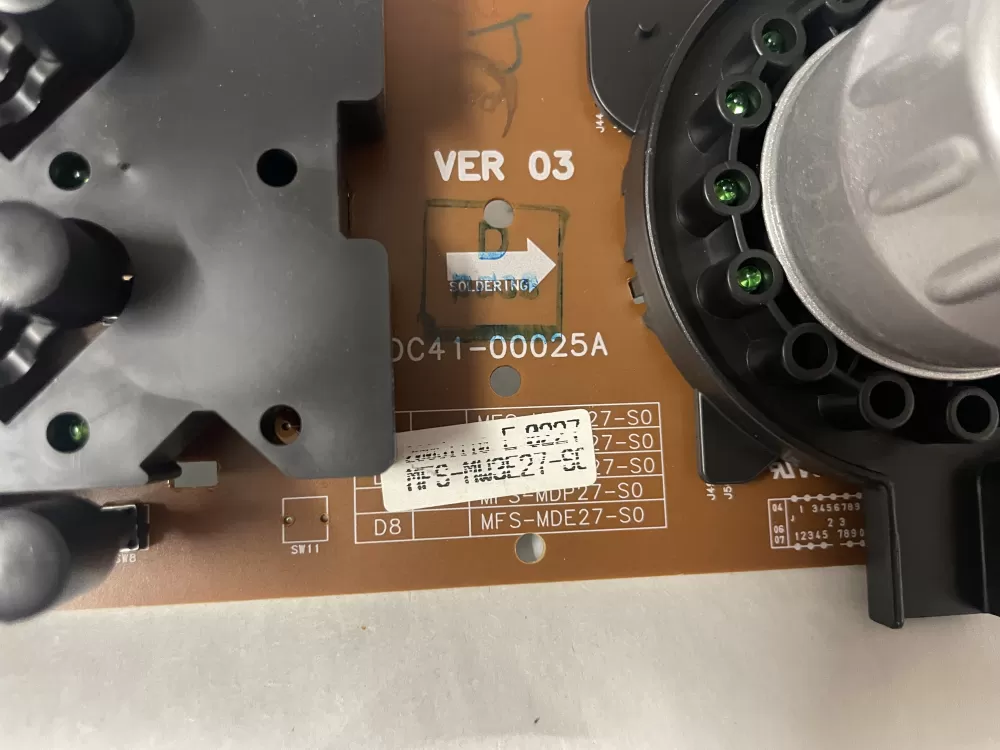 Maytag DC41-00025A DC41-00026A Dryer UI Control Board AZ218229 | Wmv554