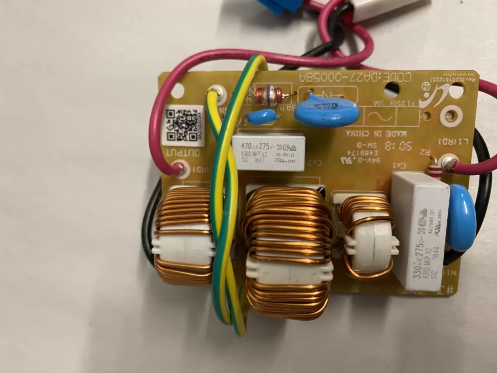 Samsung DA27-00058A Refrigerator Control Board Coil Filter AZ212875 | BK1601