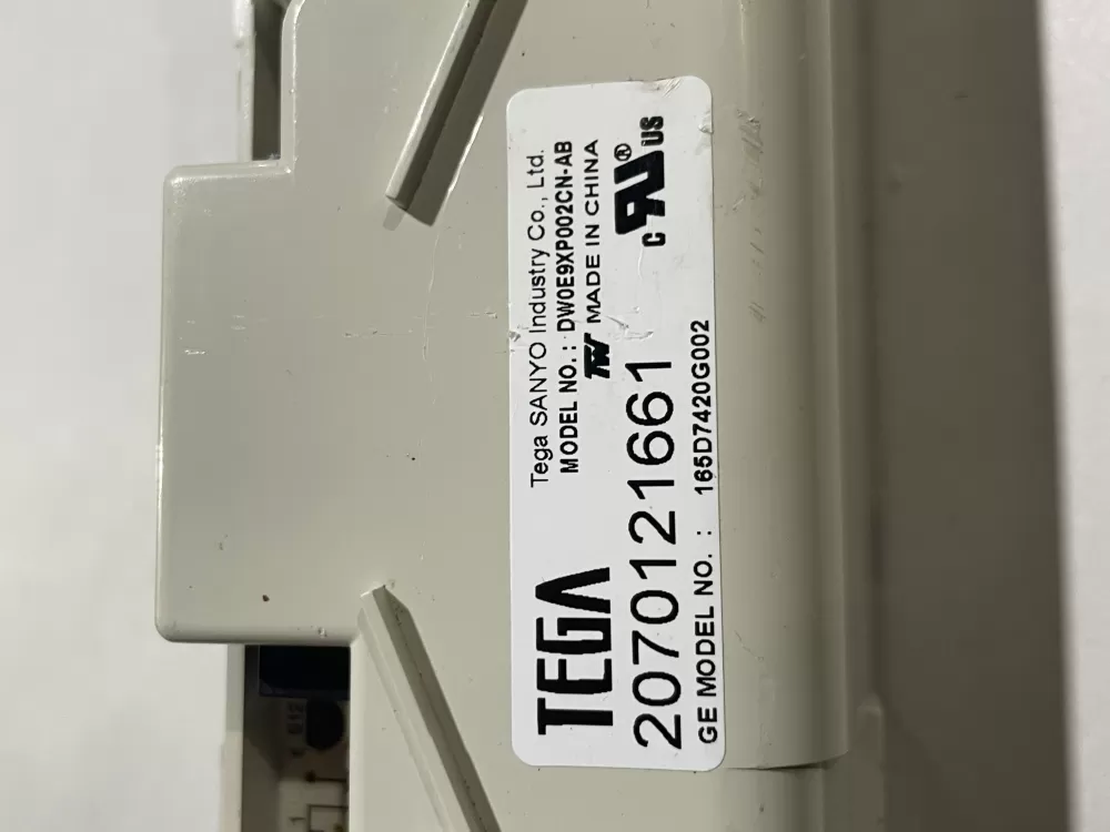 GE Dishwasher 165D7440G002 Control Board AZ185903 | Wmv853