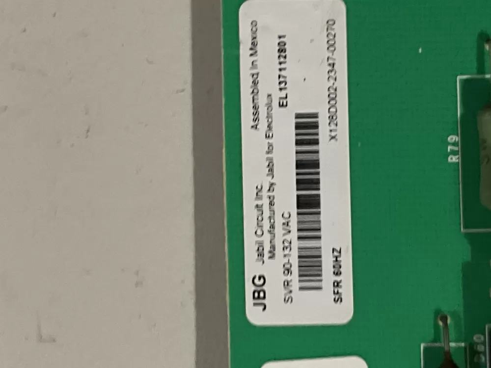 Electrolux Frigidaire 137438112 137112801 Dryer Control Board AZ31920 | Wm88